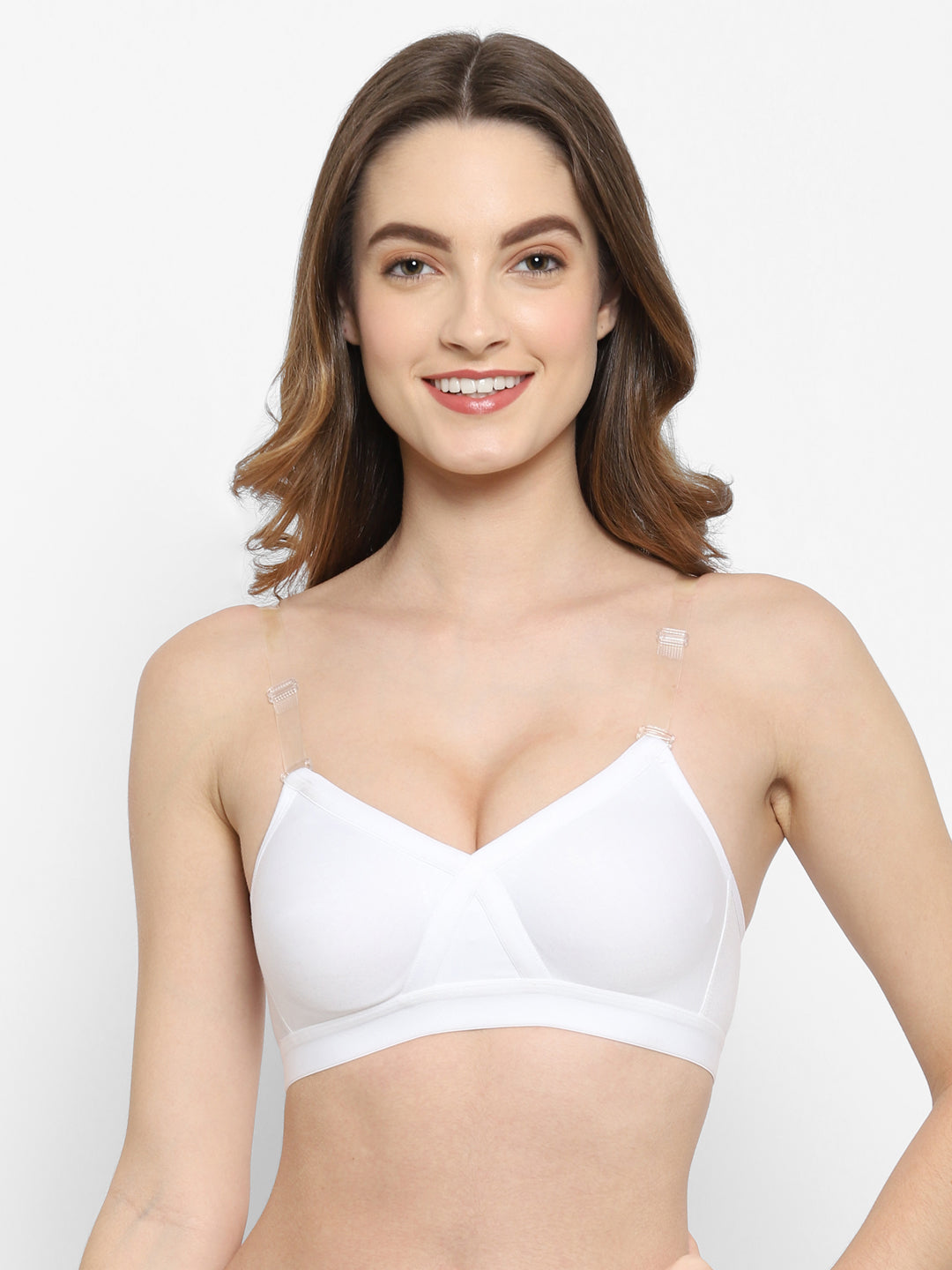 Women's "X" Support Bra | Non-Padded | Non-Wired | Full Coverage | T3094