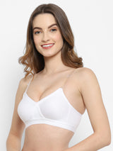 Women's "X" Support Bra | Non-Padded | Non-Wired | Full Coverage | T3094