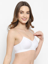 Women's "X" Support Bra | Non-Padded | Non-Wired | Full Coverage | T3094