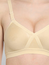 Women's "X" Support Bra | Non-Padded | Non-Wired | Full Coverage | T3094